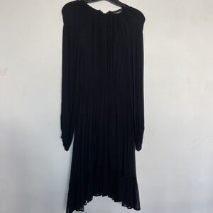 Kooples Black Short Dress Flowy With Beautiful Detail. Size XS